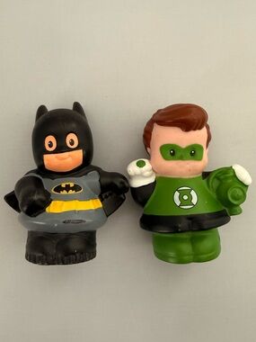 Fisher-Price Little People DC Comics Super-Heroes  Lot Batman Green Lantern